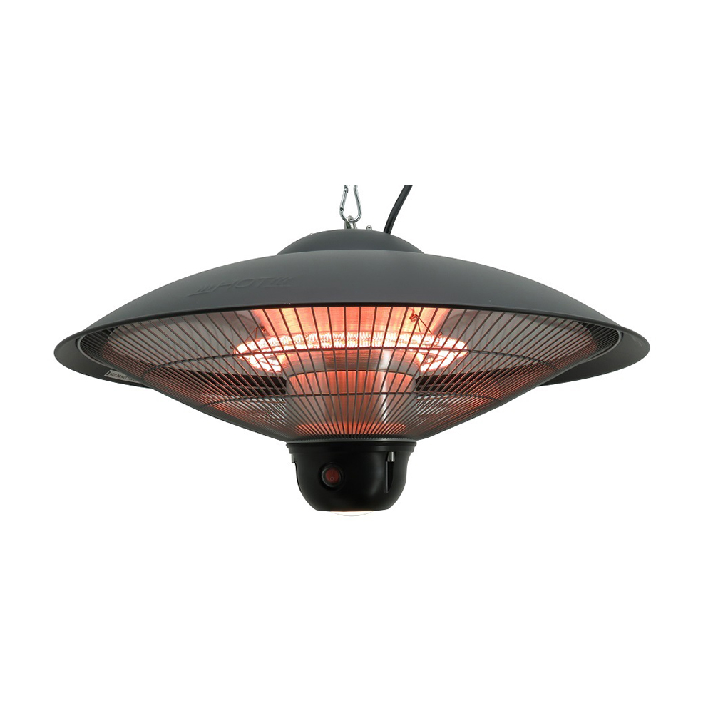 Infrapuna soojuskiirgur UFO CEILING-LED 2,1kW, must
