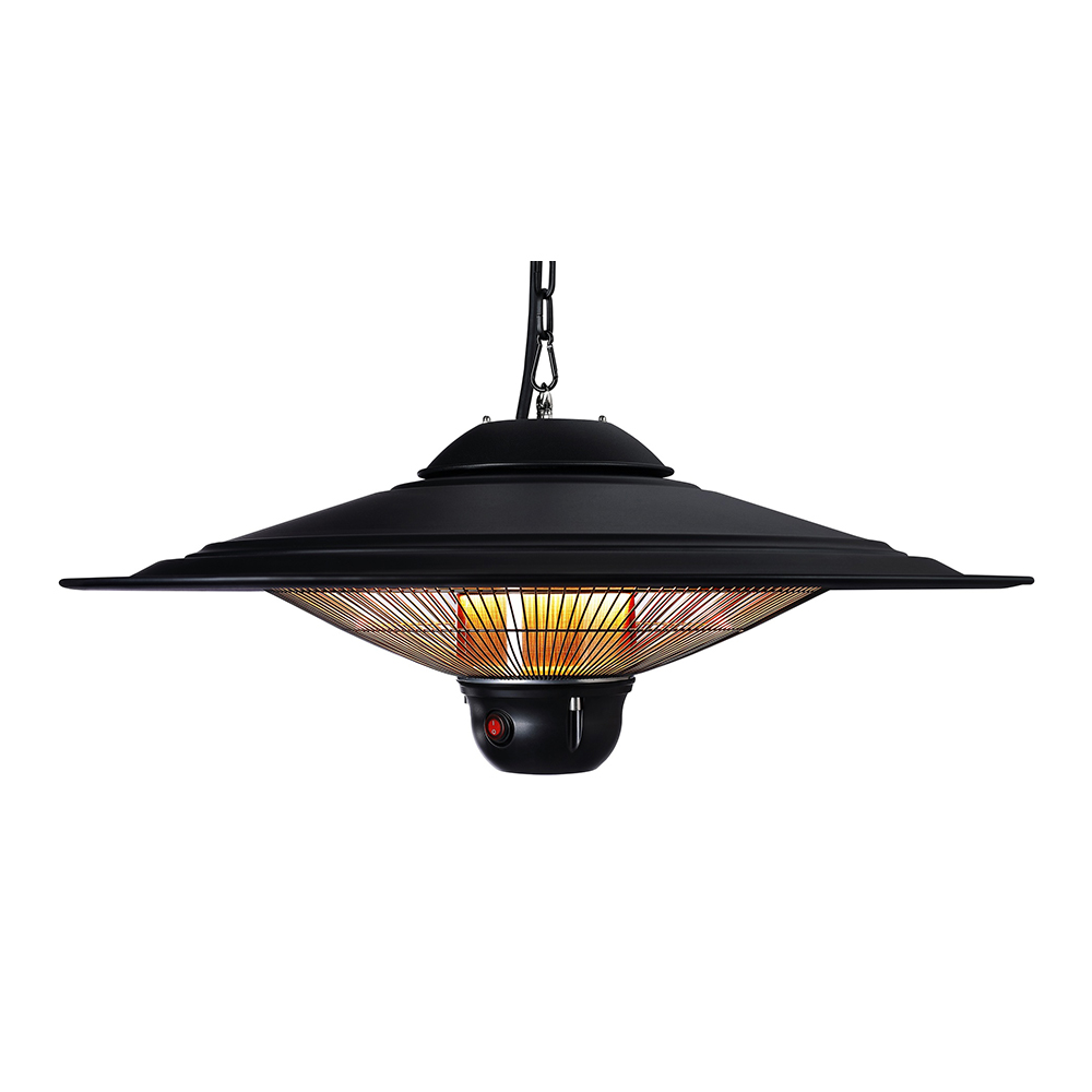 Infrapuna soojuskiirgur UFO CEILING-LED 2,5kW, must