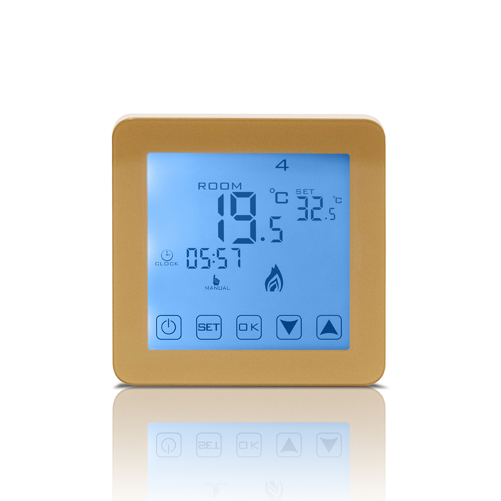 Digitaalne puutetundlik ruumitermostaat Next gold