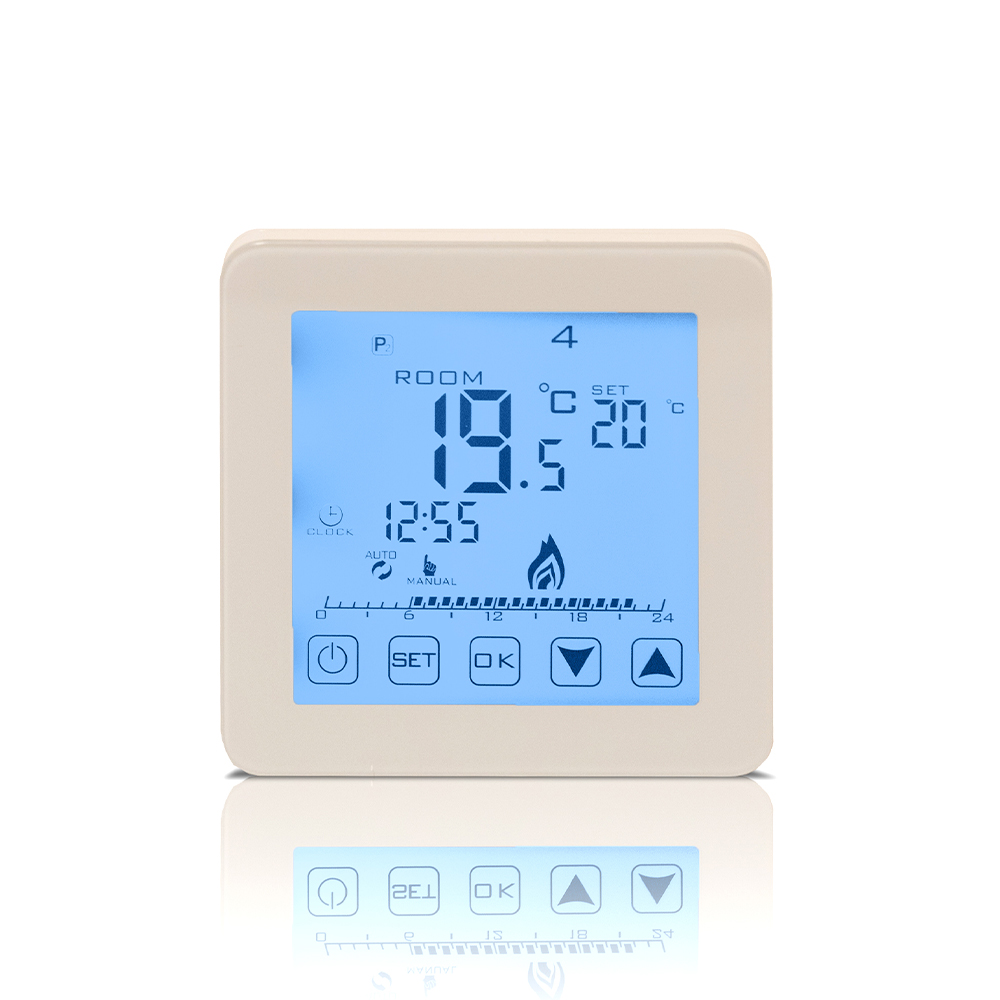 Digitaalne puutetundlik ruumitermostaat Next white 24V