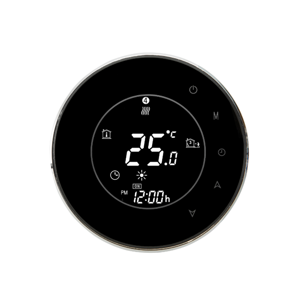 Digitaalne puutetundlik ruumitermostaat Opus black wifi