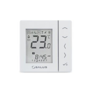 Salus raadio LCD termostaat 5-35°C (230V) valge