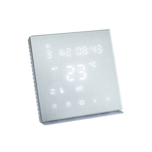 Digitaalne puutetundlik ruumitermostaat Heber HT-126 valge