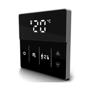 digitaalne puutetundlik ruumitermostaat slim black