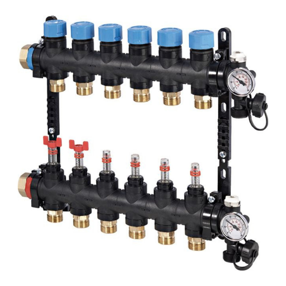 põrandakütte kollektor plast vario m uponor (2)