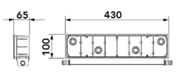 boxclima plus built in installation box joonis