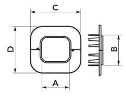 excellens rm wall rosette