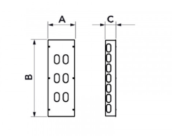 metal box outdoor built in installation for metal split systems joonis