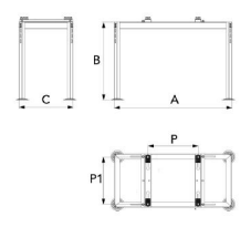 mercury põrandaraam joonis