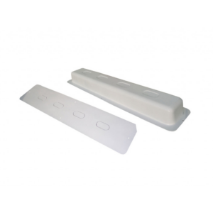 rapid plus installation for built in outdoor use with lid