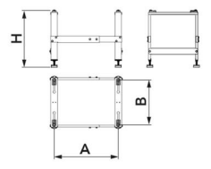 spt2 põrandaraam joonis