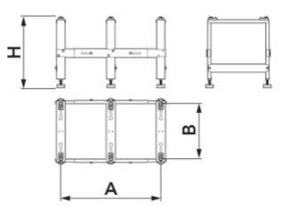 spt3 põrandaraam joonis