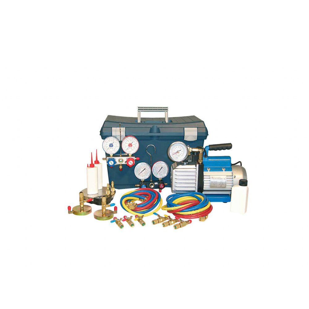 basic r410a r407c tr422abcd (r22) vaakumpumba komplekt