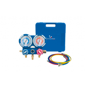 kahesuunalise manomeetri komplekt kummikaitsega r32 r410a r134 tr422abcd (r22)