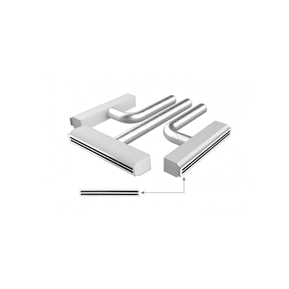 rapid paigaldus kit proair pack 3 tsooni jaoks Ø 150 piluõhujaotitega